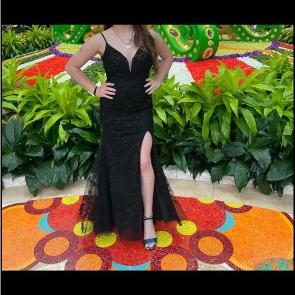 Dresses | Amarra Prom Dress Style 2042 Color Black Size 6 Altered | Poshmark Dresses | Amarra Prom Dress Style 2042 Color Black Size 6 Altered | Poshmark